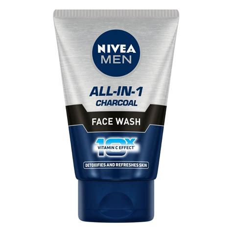 Buy Nivea Men All-In-1 Charcoal Face Wash, 50 gm | 19 Minutes Delivery ...