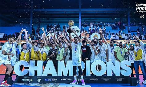 PVL 2023: Ahmedabad Defenders crowned champions