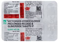 Glimp M2 Sr Tablet: Uses, Side Effects, Price & Substitutes