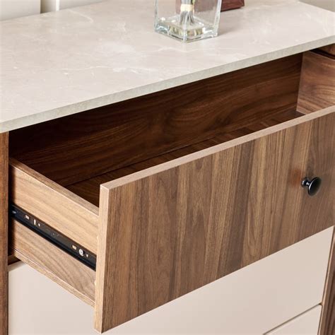 Buy Addison 12 Pair Shoe Cabinet with Drawer - Walnut from Home Centre ...