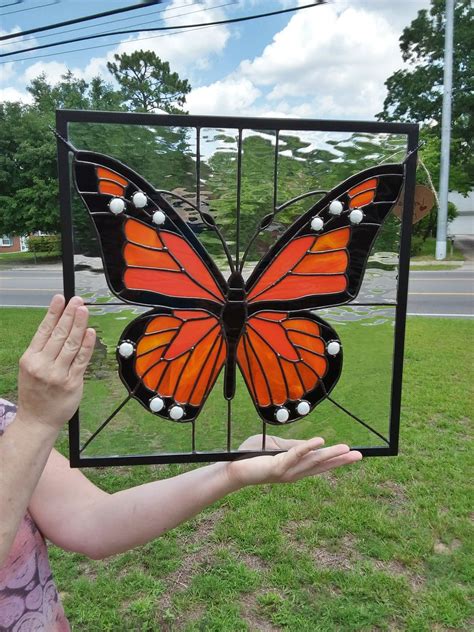 Basic Stained Glass Butterfly Patterns