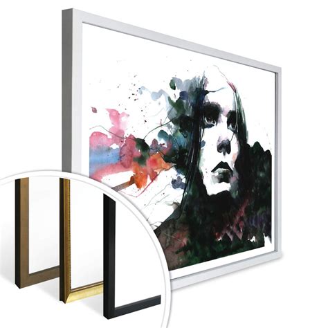 Poster Watercolour Face 01 | wall-art.com