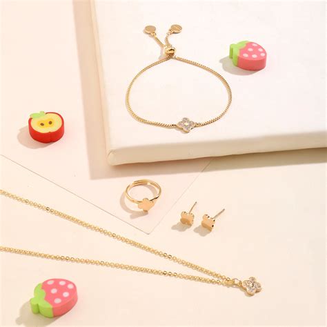 Clover jewellery Set for Kids | Salty – Salty Accessories