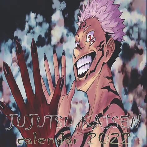 Jujutsu Kaisen 2022 Calendar Anime Manga Official Calendar 2022 Jujutsu ...