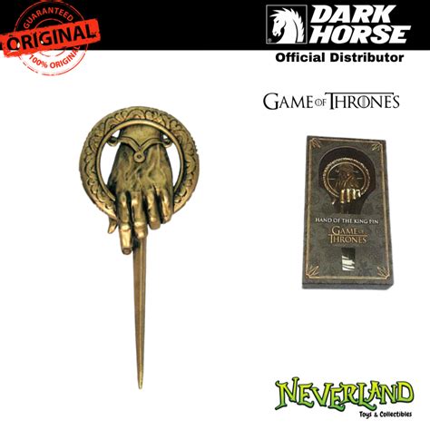 (Sold Out) Dark Horse Game of Thrones Hand of King Pin | Shopee Thailand