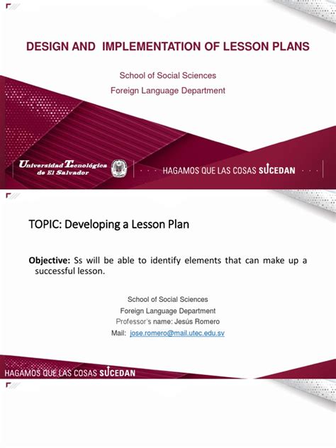 Developing a Lesson Plan 的图像结果