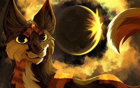 I drew Sol on Procreate; time taken: 1hr and 29min : r/WarriorCats