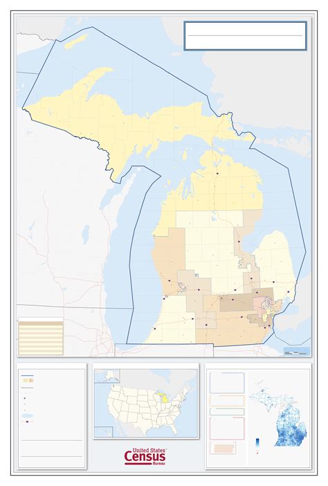 Michigan Congressional District Map Free Download