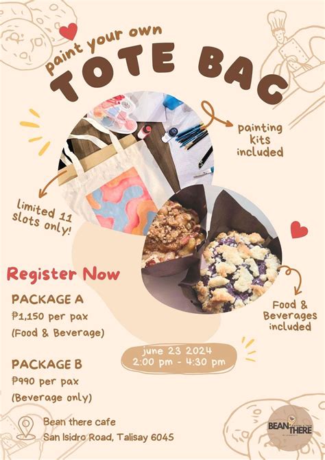 Paint a Tote Bag, Been There Cafe, Mandaue, 23 June 2024 | AllEvents