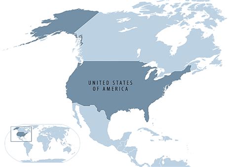 Location of USA 的图像结果