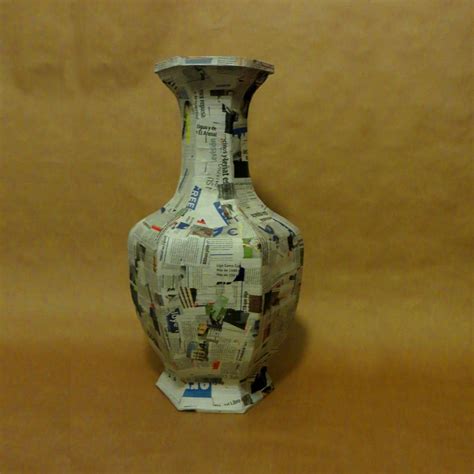 Tutorial cardboard Vase. Spanish. | Etsy | Altered art projects, Paper ...