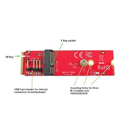 Ableconn M2MN-150E M.2 Converter Board for Key E M.2 India | Ubuy