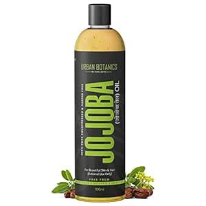 Buy UrbanBotanics® Cold Pressed Jojoba Oil For Hair Growth, Skin & Face ...