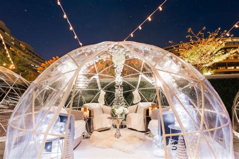 Winter Igloos at The Watergate Hotel, 2650 Virginia Ave NW, Washington ...