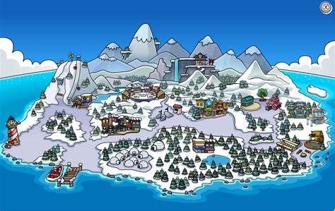 Mapa | Club Penguin Wiki | FANDOM powered by Wikia