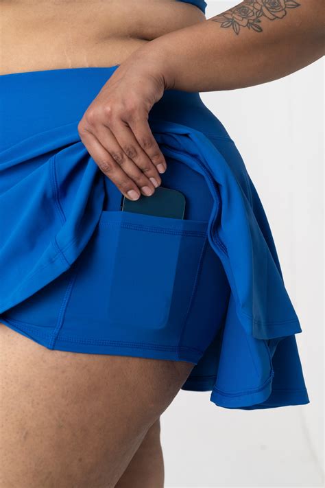 Skater Skort: Bolt Blue – Spirit Animal