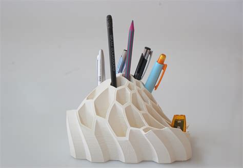 Pen or pencil holder free 3D Model 3D printable STL - CGTrader.com