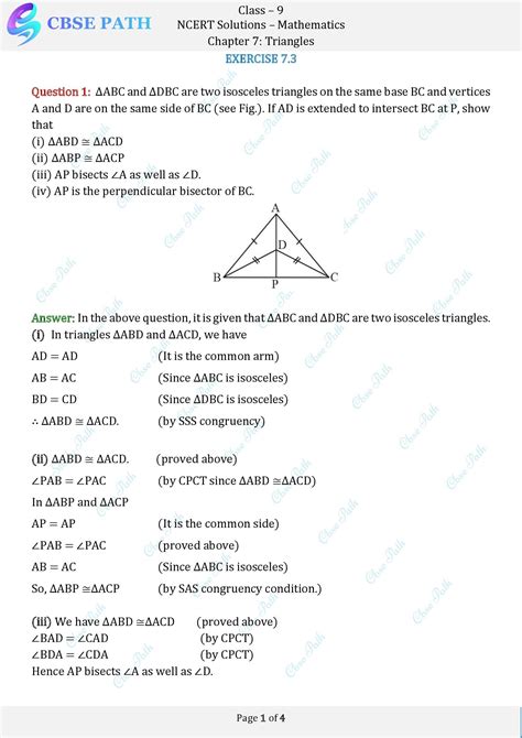 Image result for Class 9 Science Math 7.3