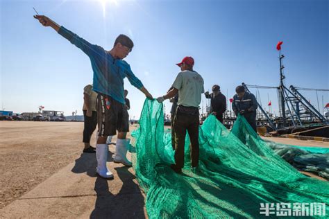 静待开海！积米崖港：渔船各就各位，整装待发-半岛网