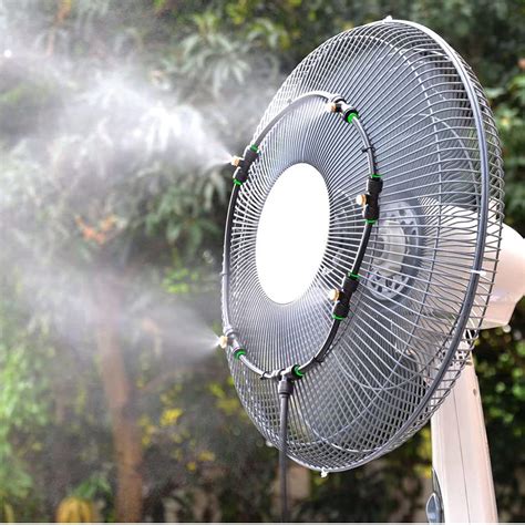Patio Misting Fan System at Jaime Hope blog