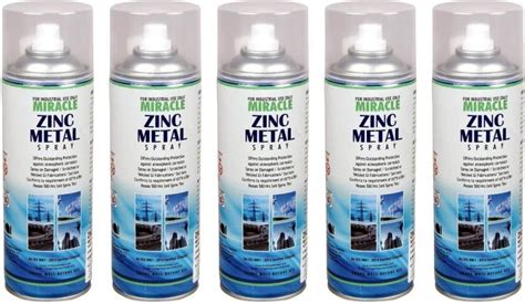 miracle Aerosol Zinc Metal Galvanising Silver Spray Paint 500 ml Price ...