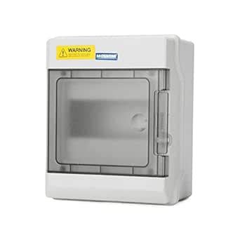 Mollom Power Distribution Box with Bus Bars and Din Rail for Miniature ...