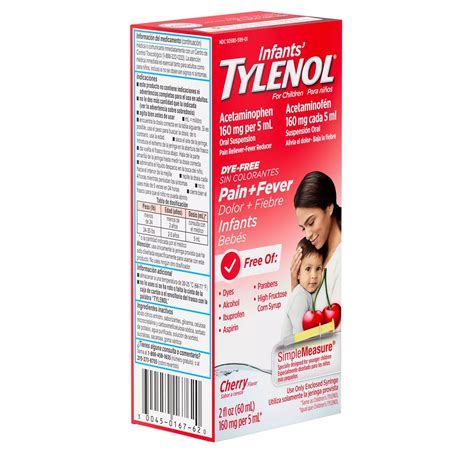 Buy Infants' Tylenol Acetaminophen Medicine, Dye-Free Cherry, 2 fl oz from Dollar General - Instore