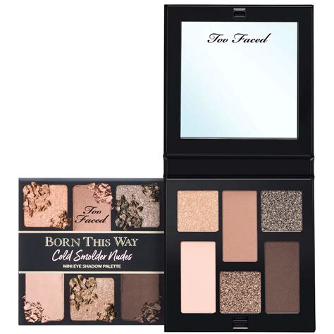Too Faced Born This Way Cold Smolder Nudes Mini Eyeshadow Palette - GRATIS levering