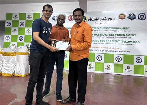 Harshad wins 5th ICA Rapid Rating Open 2024 - ChessBase India
