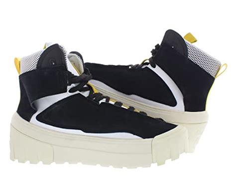 Buy Onitsuka Tiger Chunky Runner MT Unisex Shoes, Black/Vibrant Yellow ...