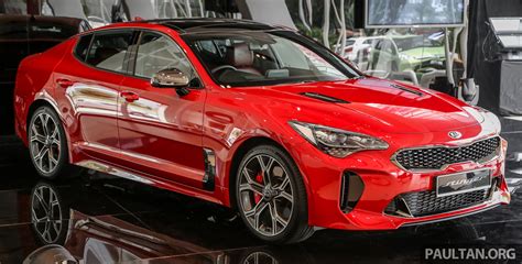 Kia Stinger launched in Malaysia – 251 hp 2.0 GT Line and 365 hp 3.3 V6 GT, CBU, RWD, RM240k to ...