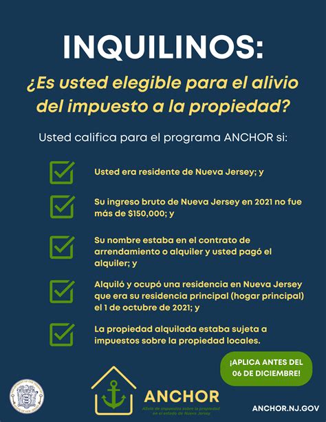 Department of the Treasury - ANCHOR – State of New Jersey Property Tax ...