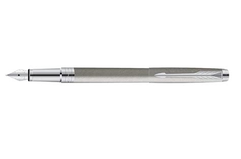 Parker Aster Brushed Metal |Chrome Trim |Fountain Pen : Amazon.in ...