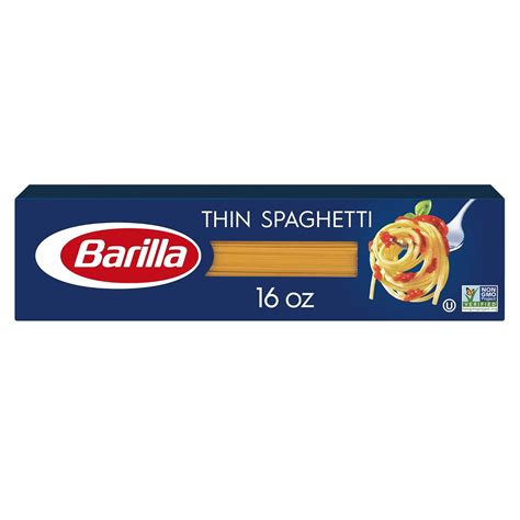 Barilla - Thin Spaghetti Pasta (454g) : Amazon.de: Lebensmittel & Getränke