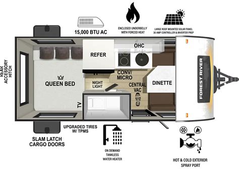 R Pod Floorplans - Forest River RV