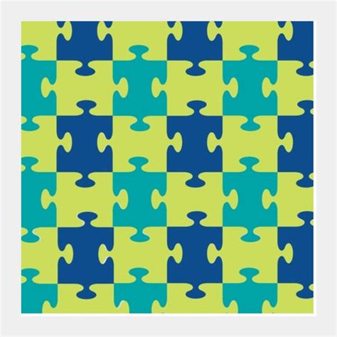 Puzzle Square Art Prints – PosterGully