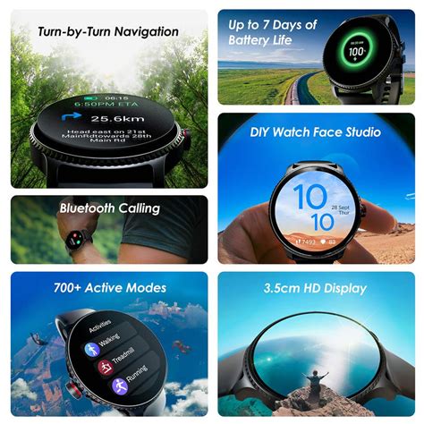 boAt Lunar Discovery - Large 1.39" (3.53 cms) HD Display Smartwatch ...