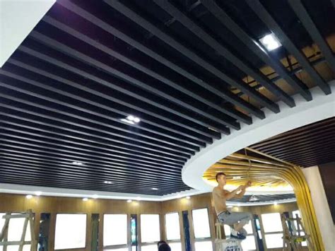 复合吸音铝扣板 铝矿棉吸音板 吊顶铝天花板_铝天花-河北兴旺装饰建材厂