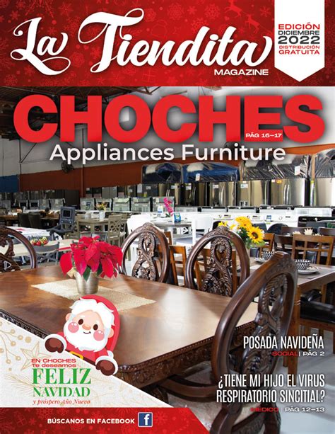 LA TIENDITA MAGAZINE DICIEMBRE 2022 CHOCHES APPLIANCES FURNITURE by LA ...