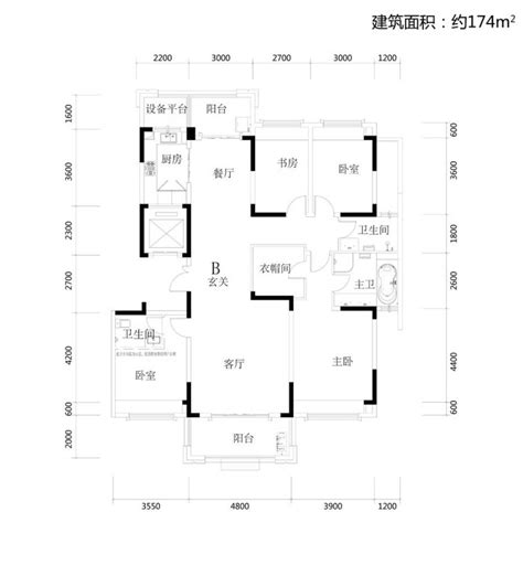 国韵村-174平米四居-谷居家居装修设计效果图
