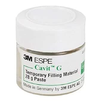 3M ESPE Cavit - G Temporary Filling and Self Curing Material 28g Jar ...