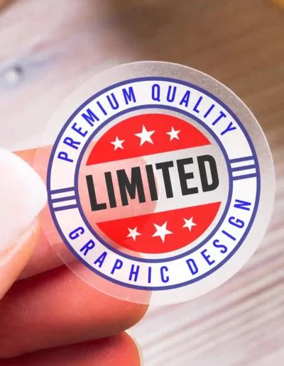 Transparent Sticker in Rawalpindi & Islamabad | Printing Press Online