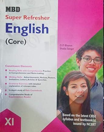 MBD Englis Core Class XI : Malhotra Book Depot: Amazon.in: Books