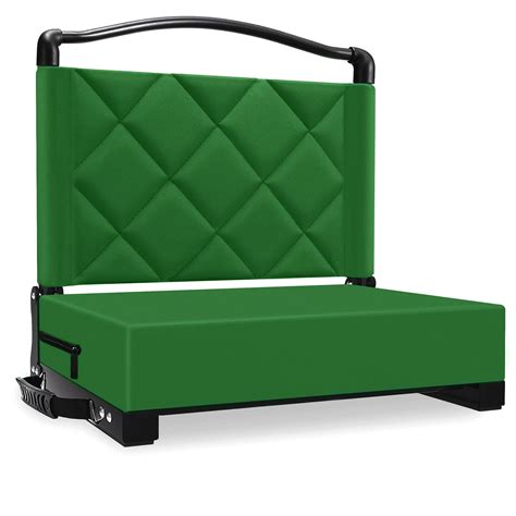 Amazon.com: Kaganoon 1pcs Stadium Seats with Back Support Cushion ...