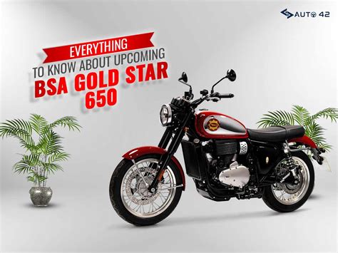 BSA Gold Star 650 Launch Soon - All Details To Know!