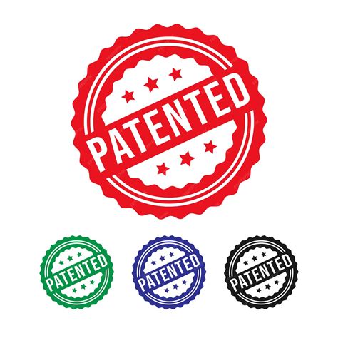 Patented Stamp Vector 的图像结果
