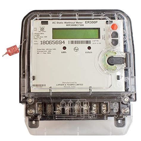 ER300P 3Ph 4Wire Digital kW Meter (10-60A) Class 1 : Amazon.in ...