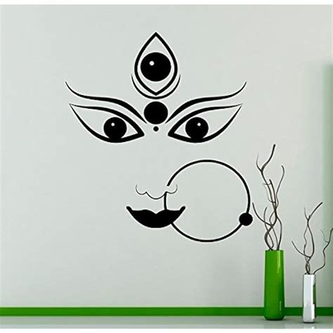 Durga Hindu God Wall Vinyl Decal Hinduism Wall India | Ubuy