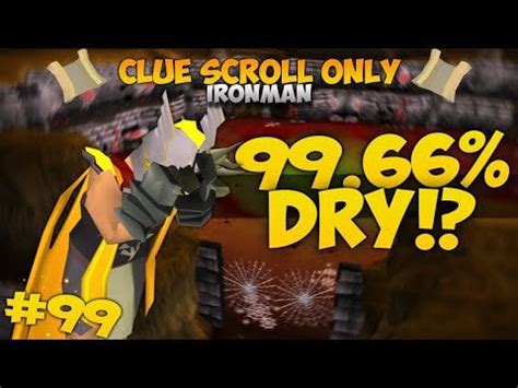 99,66% Dry on a Sarachnis Cudgel..? | Clue Scroll Only Ironman : r ...