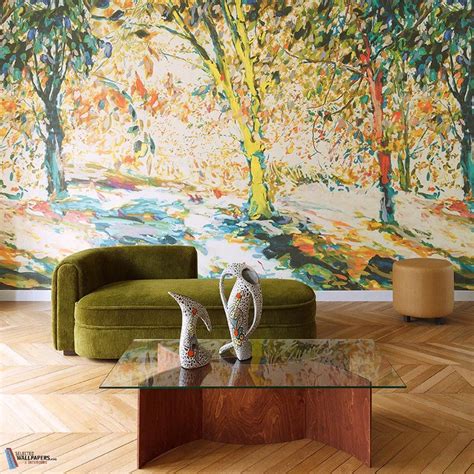 Sous Bois wallpaper Pierre Frey | Wallpaper Sous Bois FP986 – Selected ...